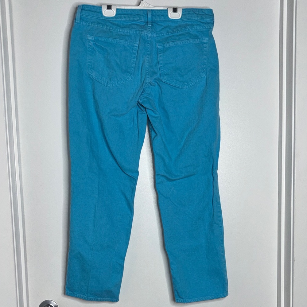 L'AGENCE Bright Blue Straight Leg Jeans - Picture 4 of 4